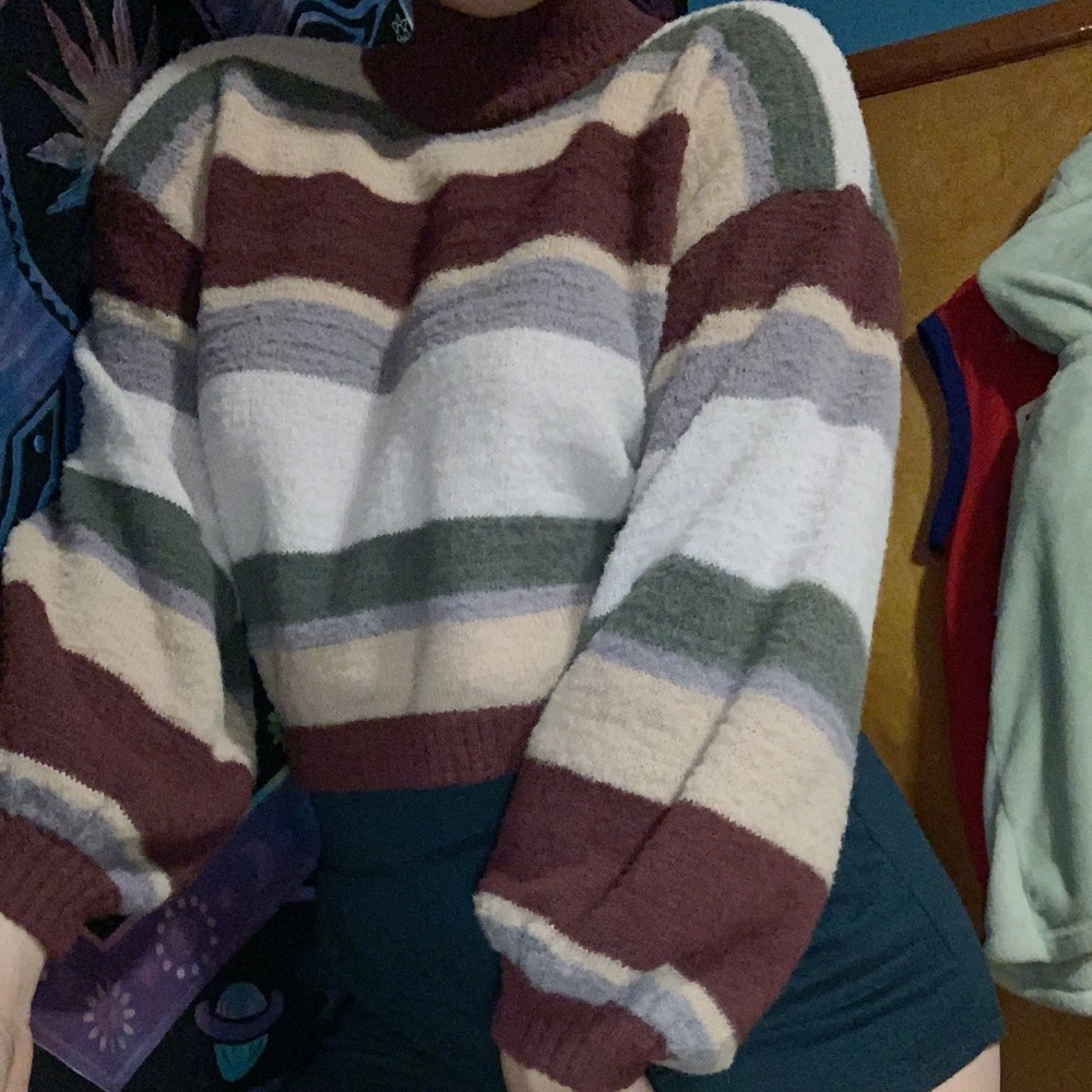 A cozy turtleneck sweater size large never worn